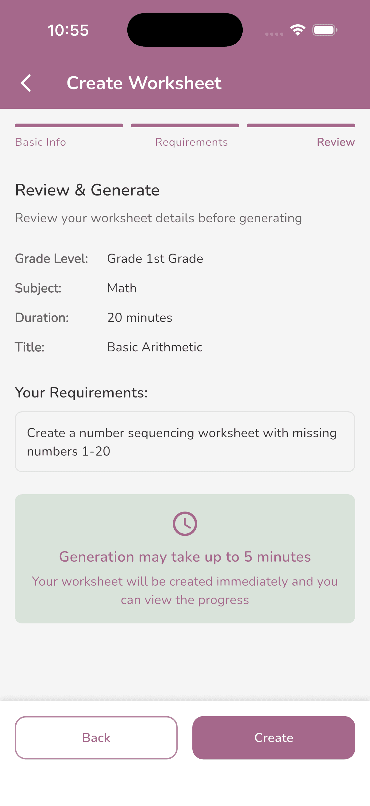 Step 3: Review and assign